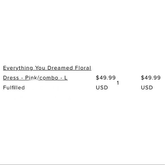 Everything You Dreamed Floral Dress - Pink/Combo - Picture 7 of 7